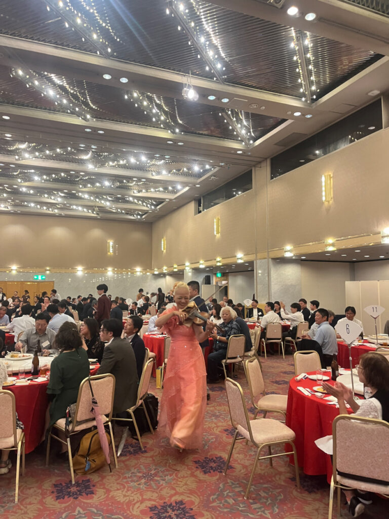 日本不動産協会パーティ演奏③