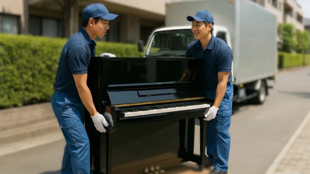 ピアノ運送