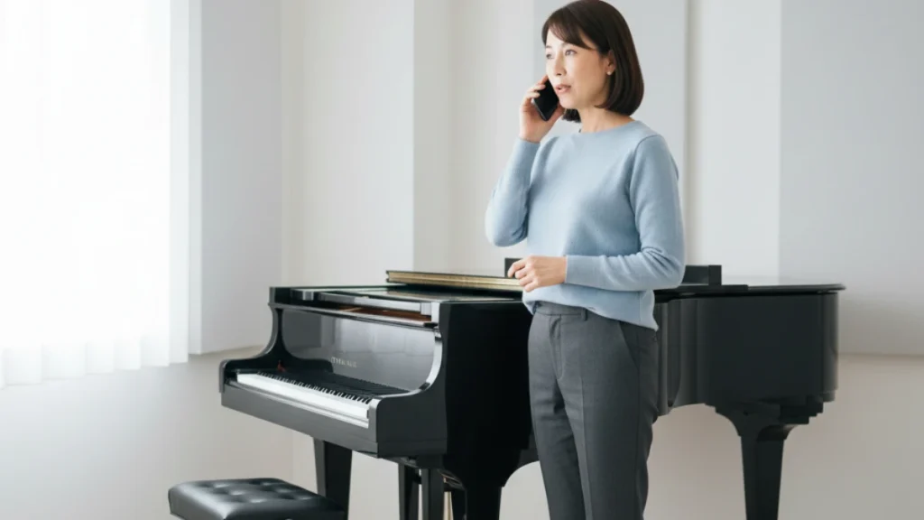 電話査定 ピアノ買取